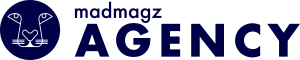 Madmagz agency_Logo-Bleu