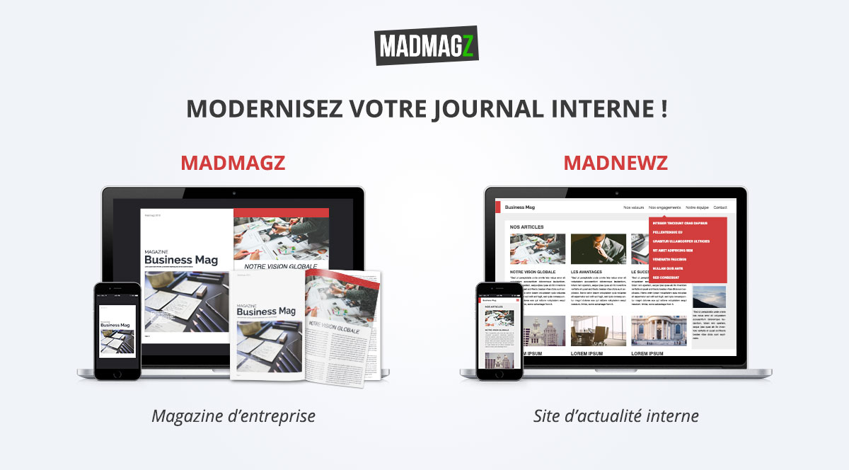 moderniser journal interne communication interne site d'actualité interne 