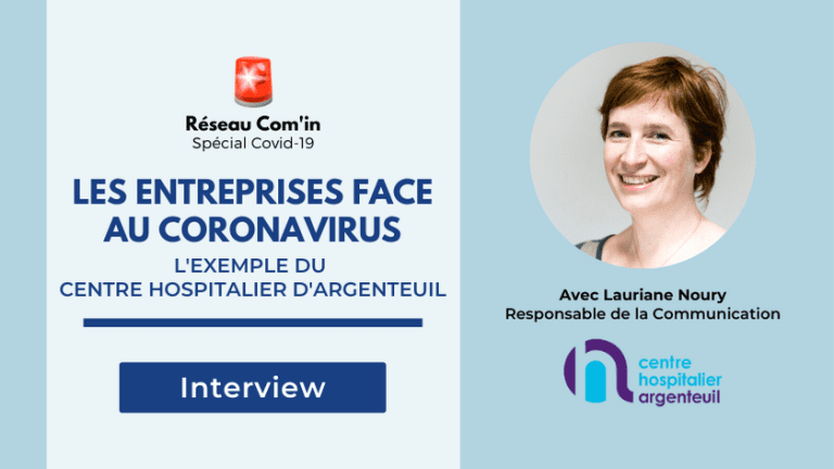 Les entreprises face au coronavirus l'exemple du Centre Hospitalier d'Argenteuil