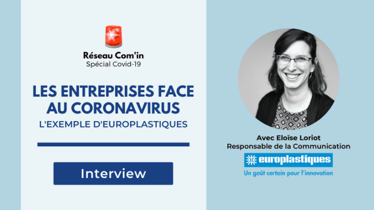 Les entreprises face au coronavirus l'exemple d'Europlastiques
